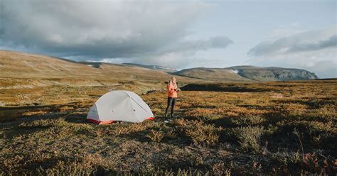 Kungsleden Trail Aktse To Saltoluokta With Skierfe In The Woods Dear