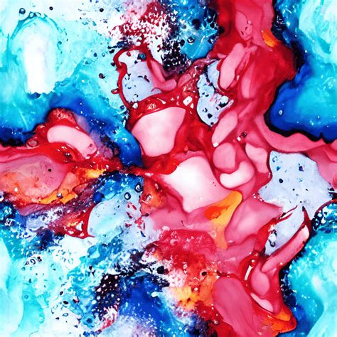 Alcohol Ink Abstract Art · Creative Fabrica