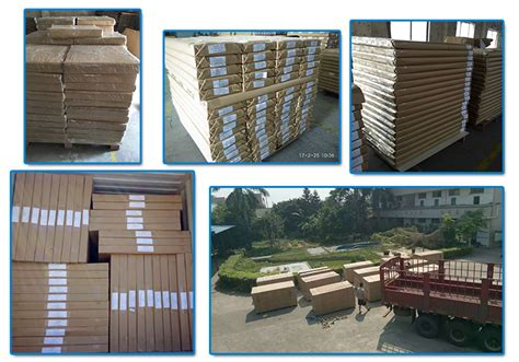 Oem Wooden Slat Wall Panel Veneer Recycled Pet Back Felt Fibro Aku