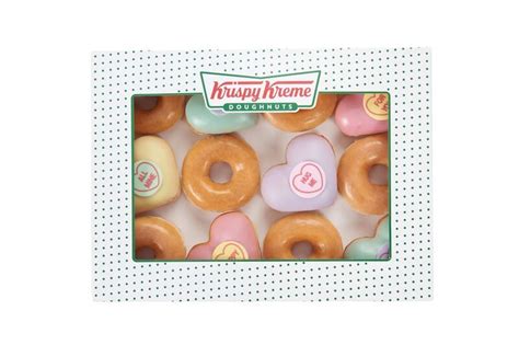 Heart-Shaped Donuts : Krispy Kreme's Valentine's