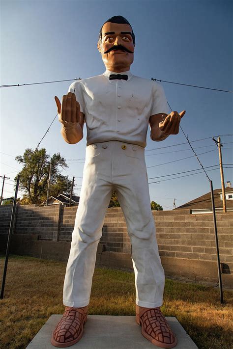 Vintage Statue Of Wyatt Earp In Dodge City Kansas Photograph By Eldon Mcgraw Fine Art America