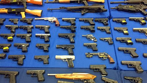 2 Dozen Arrested Hundreds Of Weapons Seized In Largest Gun Bust In