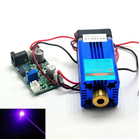 V Nm Mw Violet Blue Laser Dot Module W Ttl Fan Cooling Stage