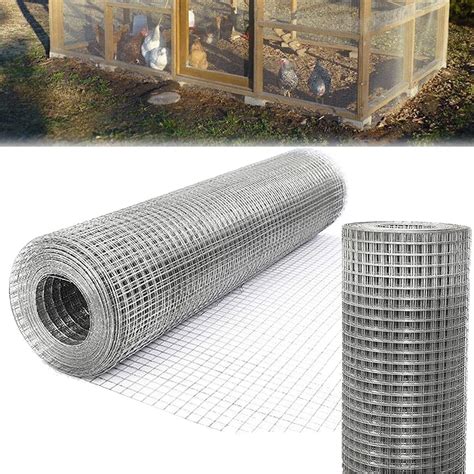 X Welded Wire Mesh Galvanised Rodent Proofing Wire Metal Mesh Roll