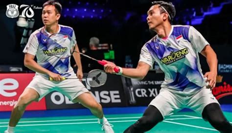 Hylo Open Bungkam Ganda Jepang Ahsan Hendra Lolos Ke Besar