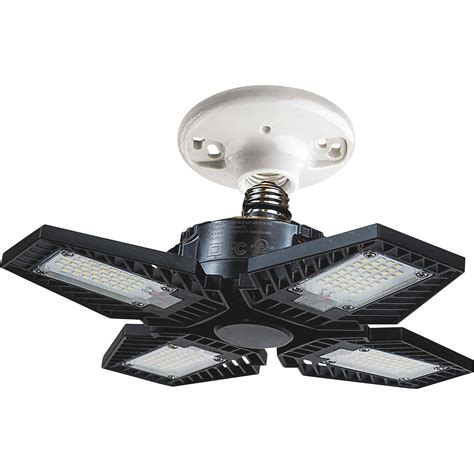 Pinegreen Lighting Led Panel Folding Utility Garage Light