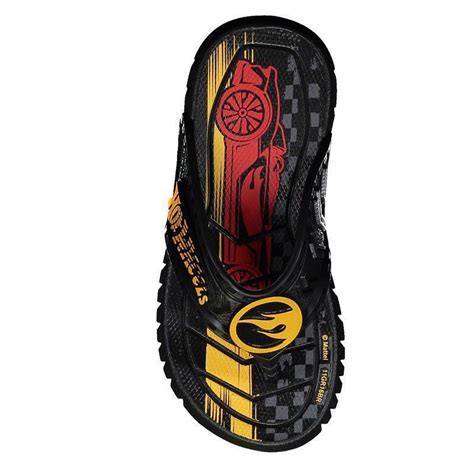 Chinelo Hot Wheels Super Flop Speed Up Infantil Futfanatics