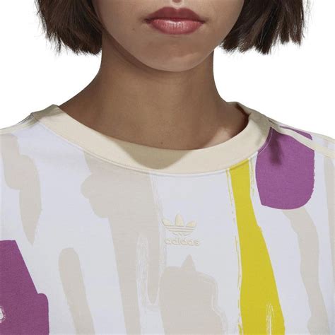 Buy Adidas Originals Womens X Thebe Magugu Allover Print Crop T Shirt