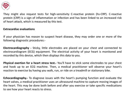 Ppt Importance Of Heart Health Screenings Types And Why It Is