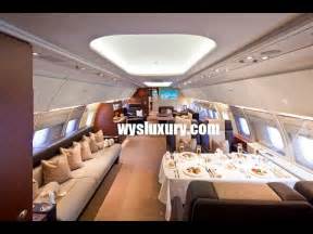 Airbus ACJ Interior Private Jet Charter Flight