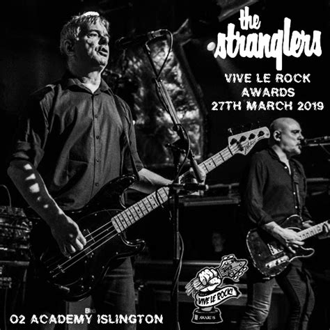 Aural Sculptors The Stranglers Live Vive Le Rock Awards 27th March 2019