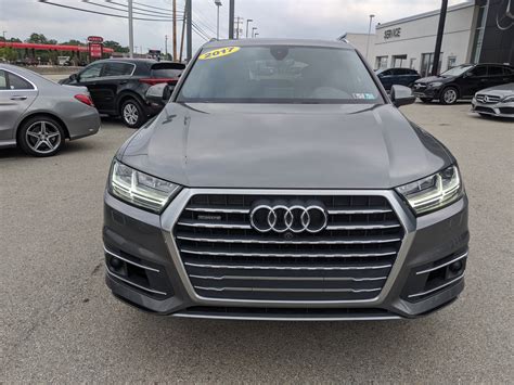 Pre Owned 2017 Audi Q7 Premium Plus In Graphite Gray Metallic