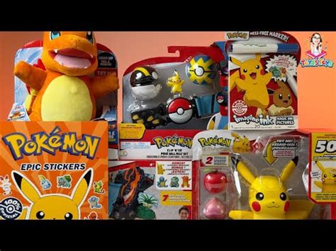 Pokemon Toy Collection Unboxing Review L Pikachu Interactive Figure