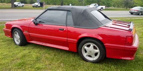 1993 Mustang GT Convertible – Red – OLD DOMINION MUSTANG / CAMARO