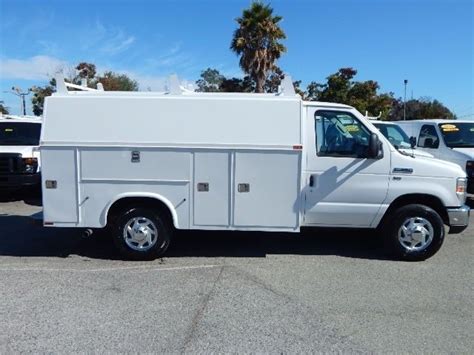 Used 2013 Ford E350 10 Utility Parcel Plumber S Body Knapheide KUV SRW