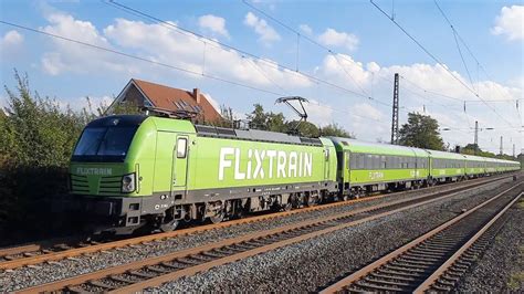 FLIXTRAIN Vectron BR 193 604 6 Mit 8 Wagen YouTube