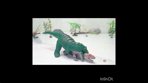 Tyrannosaurus Rex Vs Allosaurus Claymotion Dinosaurs Fight Youtube