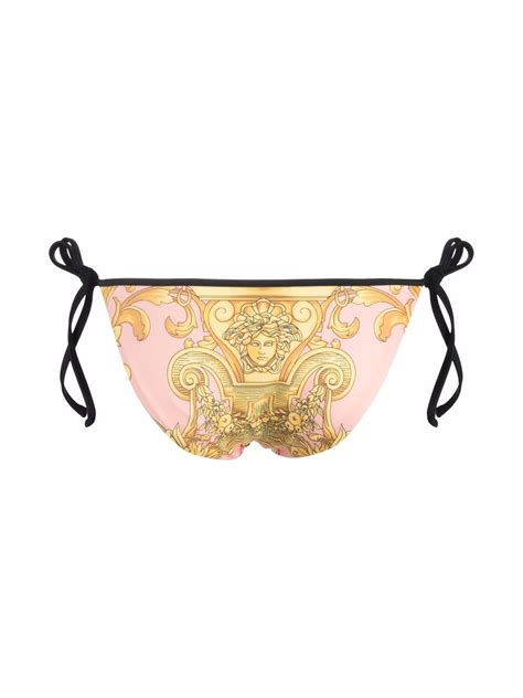 Versace Medusa Print Bikini Bottoms Farfetch