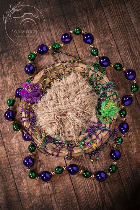 Mardi Gras Newborn Digital Backdrop, Cajun, Digital Composite, New ...