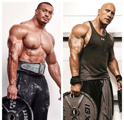 Larry Wheels vs The Rock : r/bodybuilding