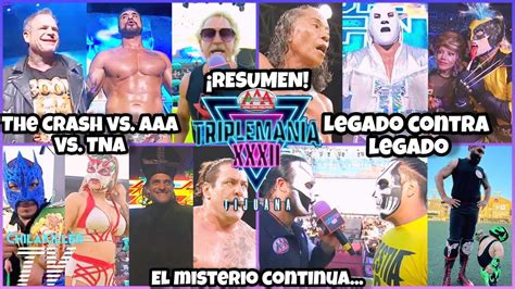 AAA TripleMania 32 Parte 2 Tijuana RESUMEN Y RESULTADOS YouTube