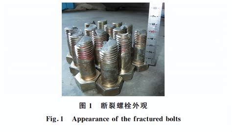 分享：某挖掘机高强螺栓断裂原因分析 标件库