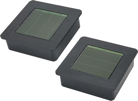 RANRAO 2Pcs Solar Light Replacement Top Waterproof Square Solar Panel