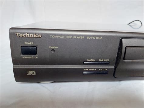 CD Player Technics SL PG480A Audioweb