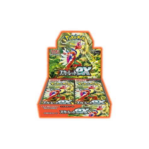 Scarlet Ex Pokemon Japanese Booster Box