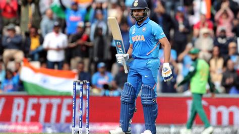 World Cup 2019 Records Rain As Rohit Sharma Scores 23rd Odi Century Overtakes Sourav Ganguly