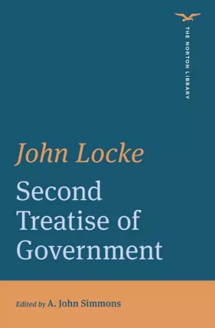 Deuxi Me Trait Du Gouvernement Par John Locke Anglais Livre De Poche