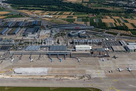 Luftbild Leinfelden Echterdingen Abfertigungs Geb Ude Und Terminals