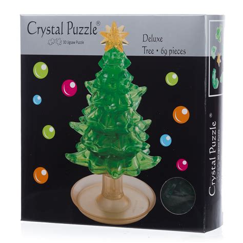 Games - 3D Crystal Jigsaw Puzzle Deluxe Christmas Tree | Peter's of ...