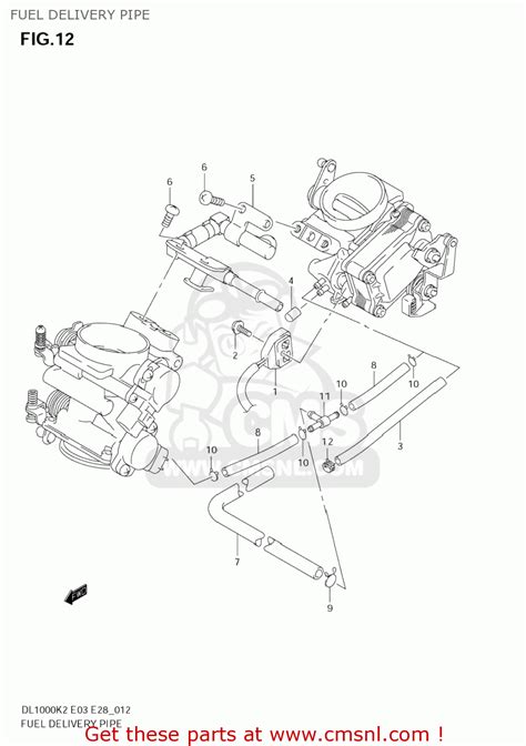 Suzuki Dl Vstrom K Usa E Fuel Delivery Pipe Buy