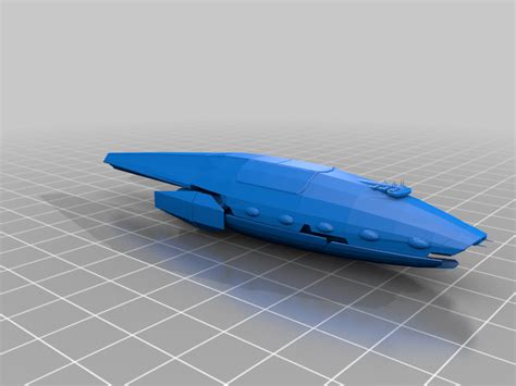 Free STL file Bulwark Mark I Warship・Template to download and 3D print・Cults