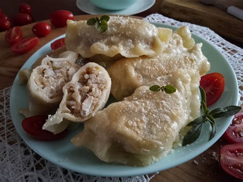 Pierogi Z Kasz Gryczan Pieczarkami Tym Serem I Mi Sem