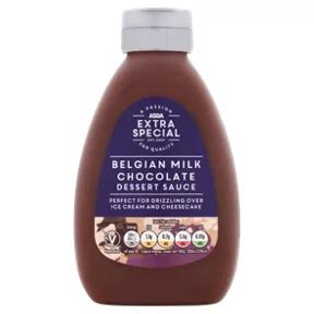 Asda Extra Special Belgian Milk Chocolate Dessert Sauce Is Halal