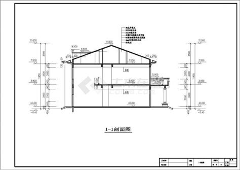 某地小型独栋别墅建筑图（含设计说明）联排别墅土木在线