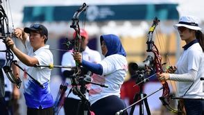 Melihat Triya Reski Di Babak Kualifikasi Panahan Putri