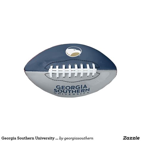 Georgia Southern University Logo And Text Football Zazzle Georgia Southern University Georgia