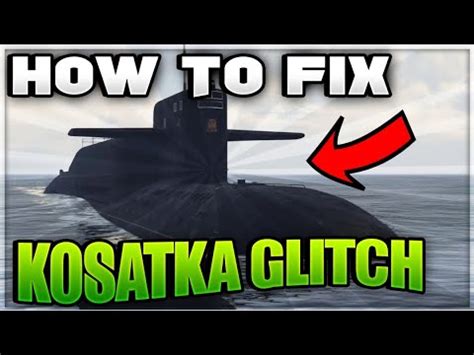 Gta How To Fix The Kosatka Glitch When Doing Setups For The Cayo