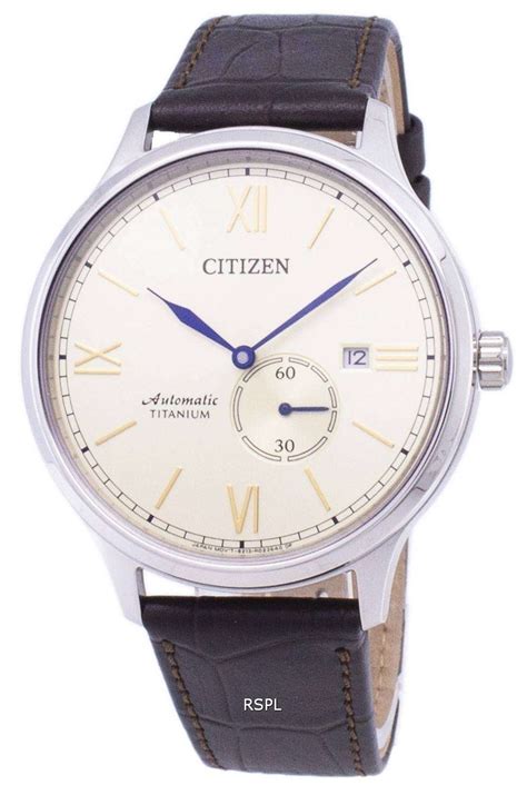 Citizen Super Titanium Automatic Nj0090 13p Mens Watch Downunderwatches