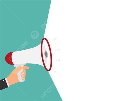 Megaphone With Speech Bubble Poster Communication Illustration Png