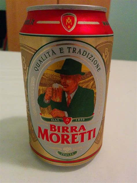 Beer, Booze and other Beverages - reviews blog: Beer review: Birra Moretti (4.6% Italy: Heineken)