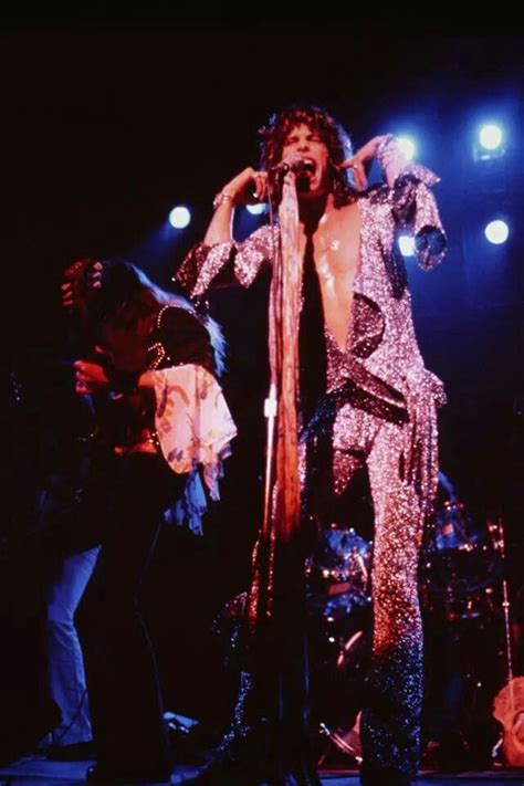 Steven Tyler Of Aerosmith 1973 In My Day The 60s And 70s Pintere