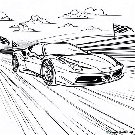 Coloriage Cr Atif De Ferrari T L Charger Ou Imprimer Gratuitement