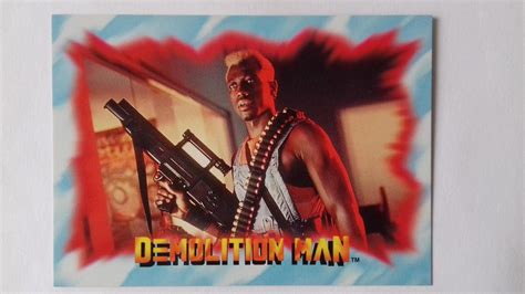 Sběratel Karty 1993 Warner Bros Sylvester Stallone Demolition Man 32