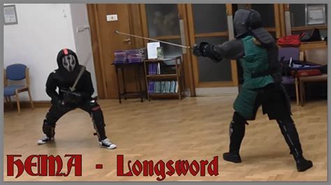 295 Hema Sparring Longsword Steel First To Three Youtube