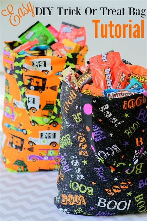 Easy DIY Trick Or Treat Bag Tutorial Almost Supermom