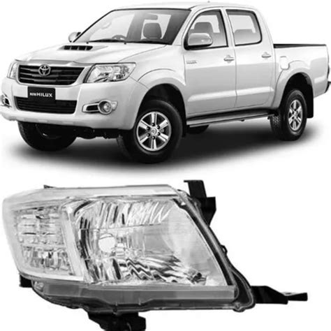 Farol Hilux 2012 2013 2014 2015 Pick Up Srv Parcelamento Sem Juros